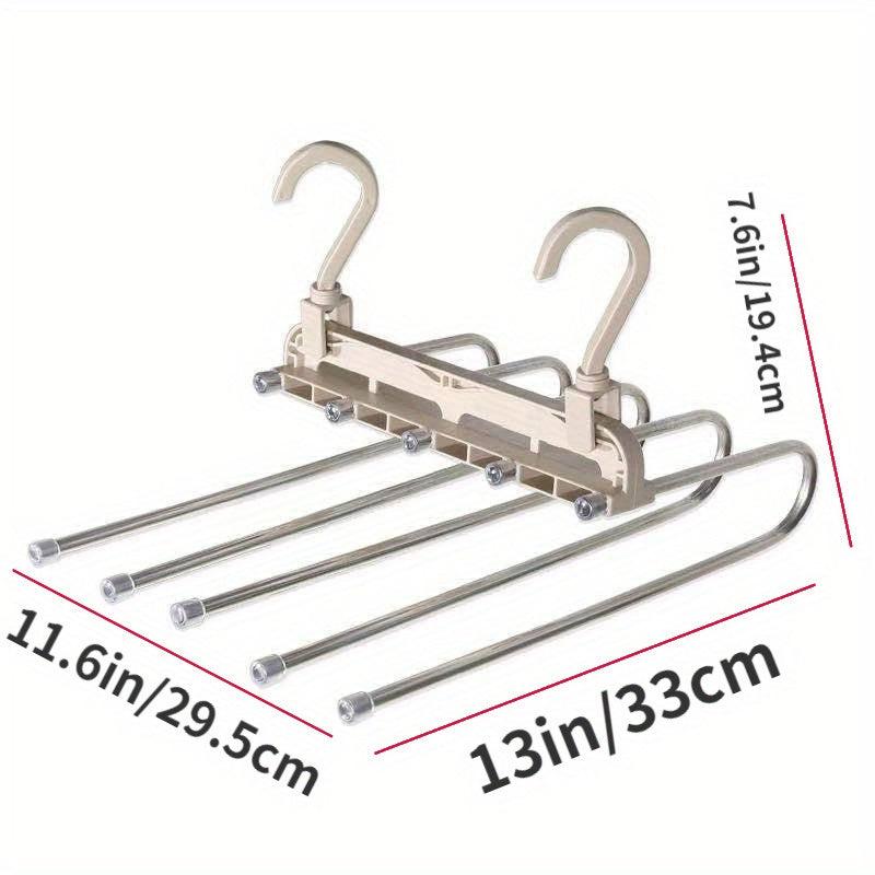 1pc Pants Hangers Space Saving Scarf Hangers
