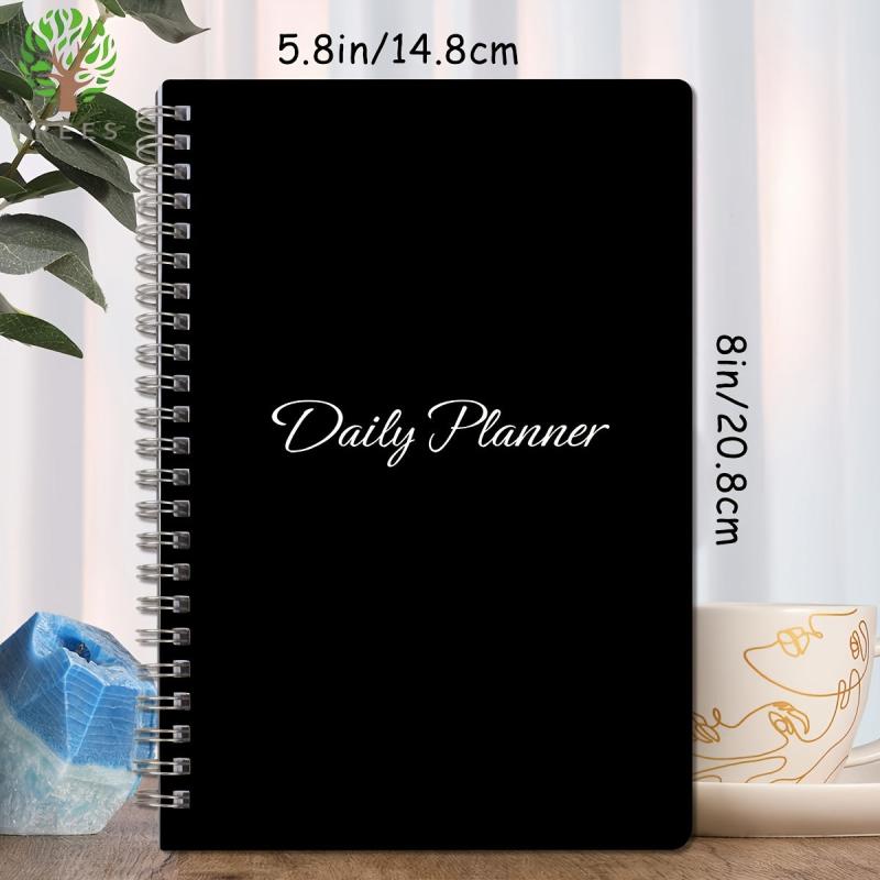 Trees Daily Weekly Planner with Hourly Schedule