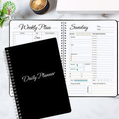 Trees Daily Weekly Planner with Hourly Schedule