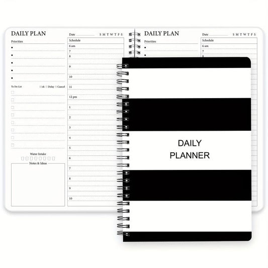 Trees Daily Weekly Planner with Hourly Schedule