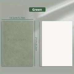 A5 Soft Leather Notebook for College Students