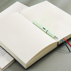 A5 Soft Leather Notebook for College Students