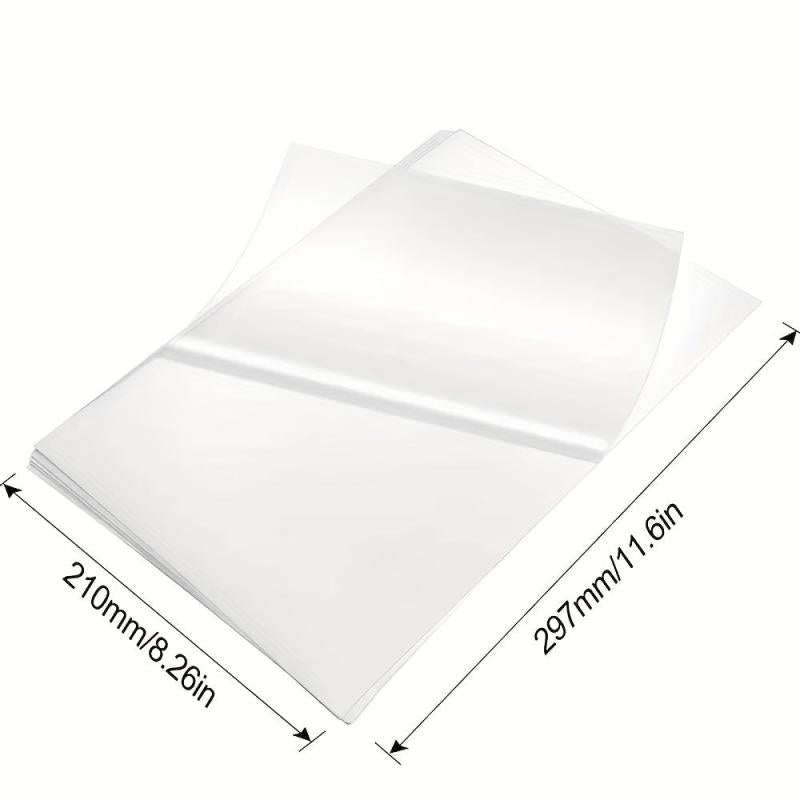 Inkjet Clear Waterslide Decal Paper A4 Size