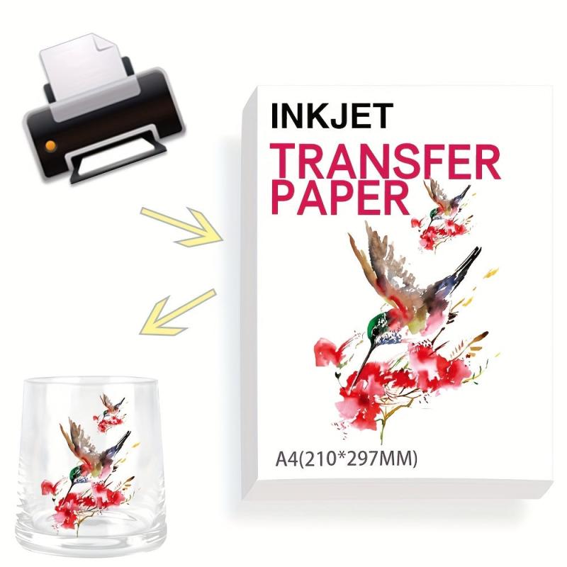 Inkjet Clear Waterslide Decal Paper A4 Size