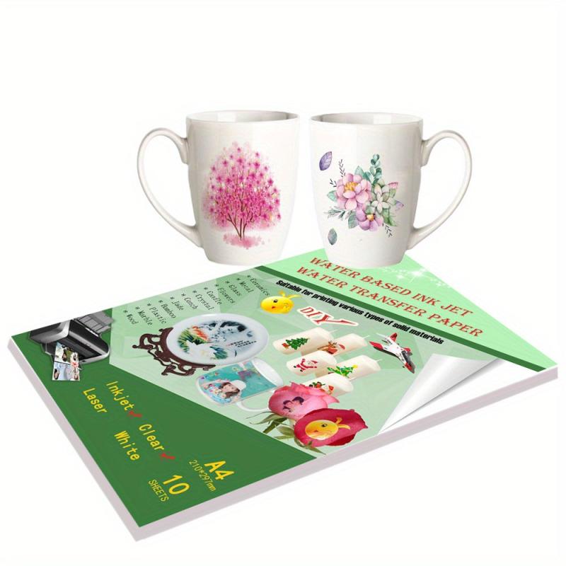 Inkjet Clear Waterslide Decal Paper A4 Size