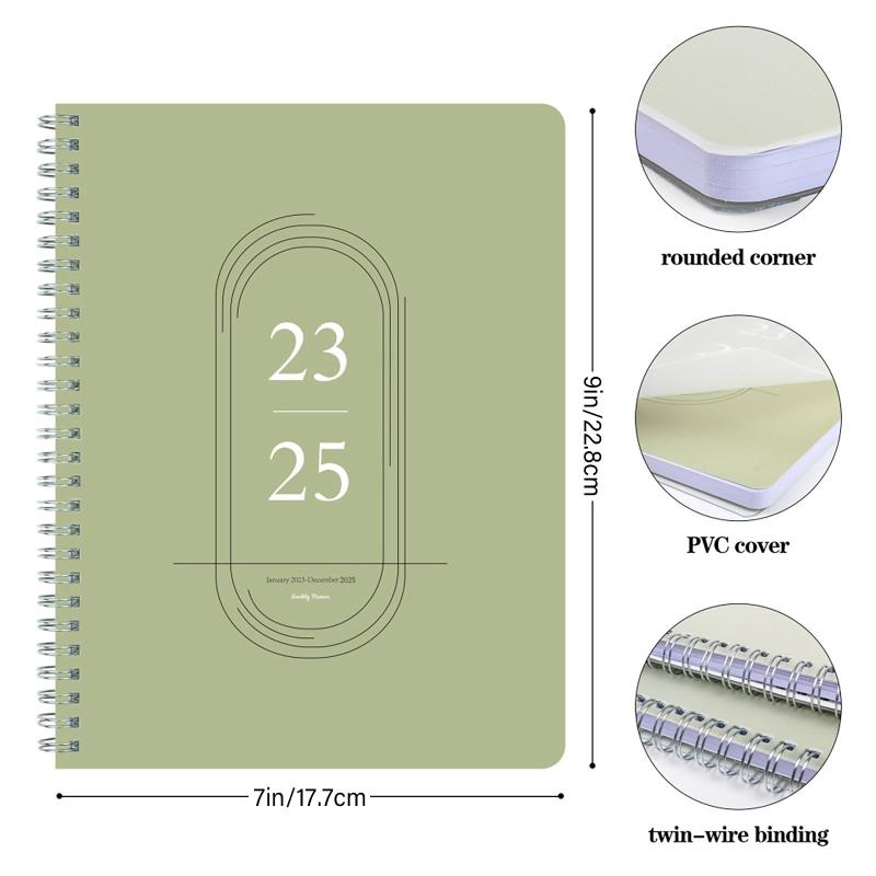Calendar Planner Monthly And Weekly Planners July June 22 X 27