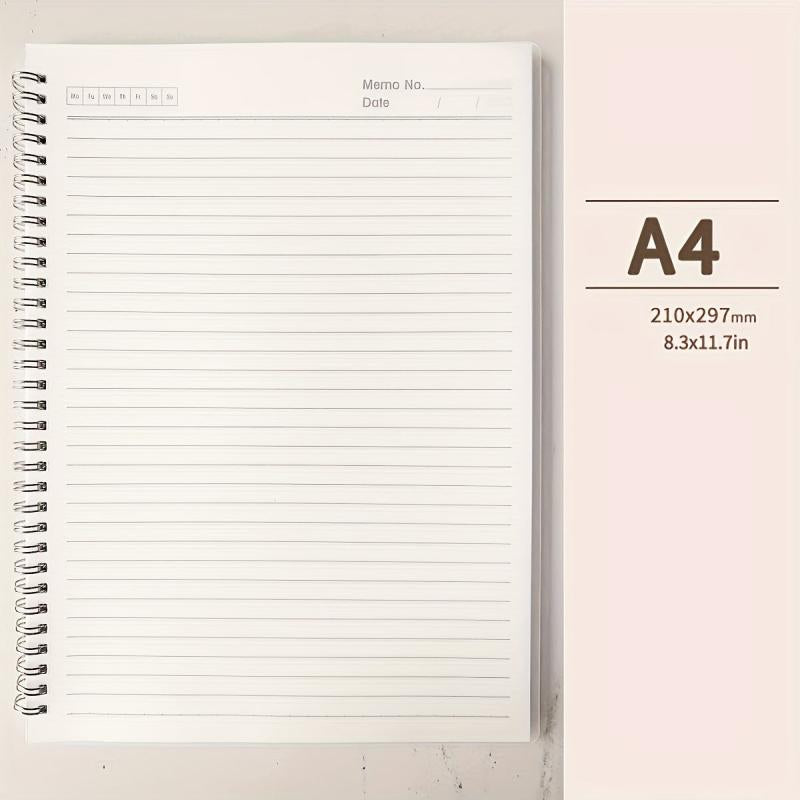 Thickened A5/B5/A4 Horizontal Line Notebook