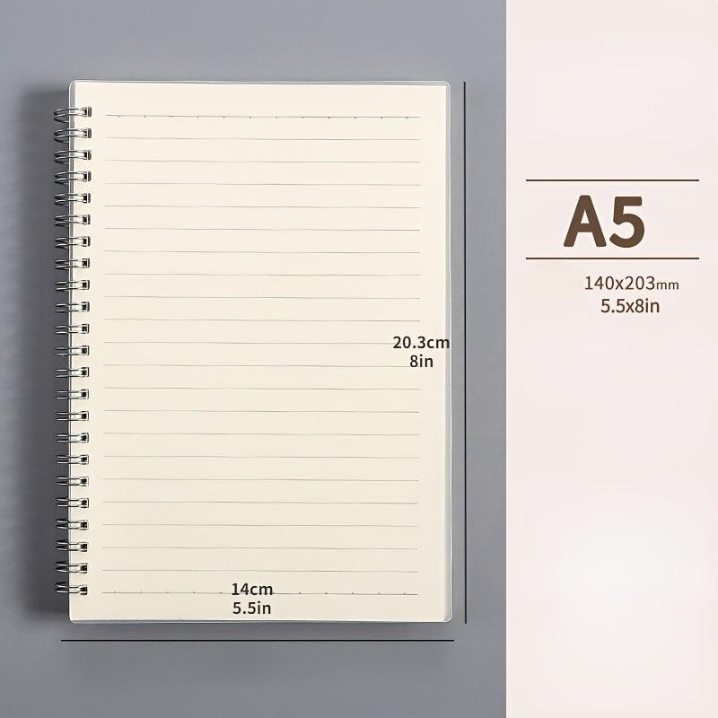 Thickened A5/B5/A4 Horizontal Line Notebook