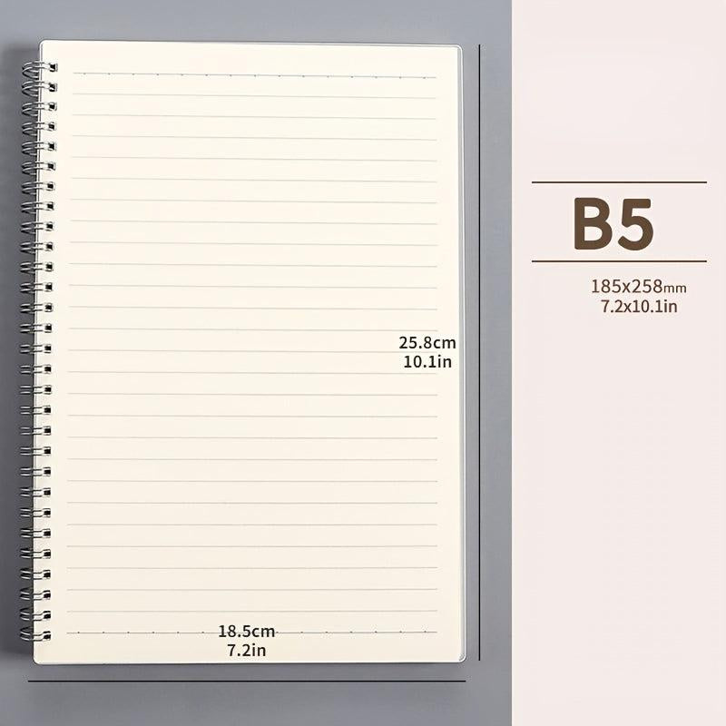 Thickened A5/B5/A4 Horizontal Line Notebook