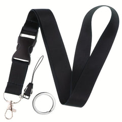 Stylish Lanyard with Quick Release Buckle for Keys Phones ID Card Holders