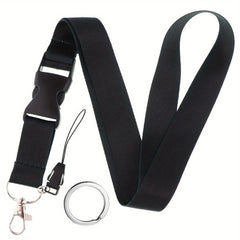 Stylish Lanyard with Quick Release Buckle for Keys Phones ID Card Holders