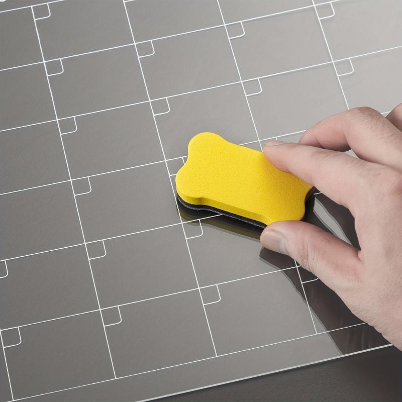 Acrylic Magnetic Blank Board Calendar For Fridge
