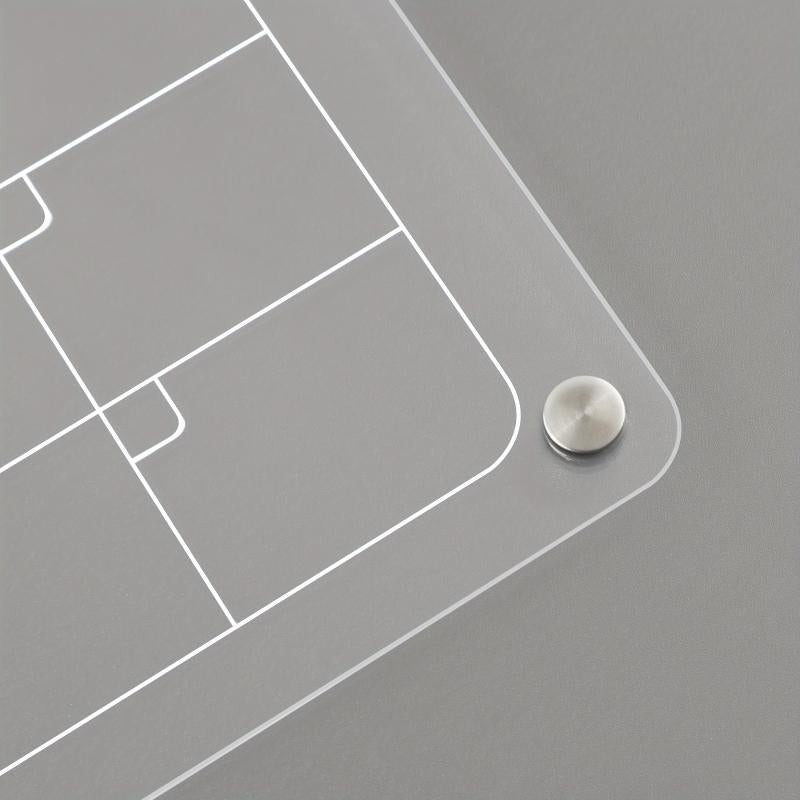 Acrylic Magnetic Blank Board Calendar For Fridge