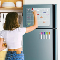Acrylic Calendar Board Magnetic Dry Wipe Board