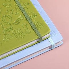 A6 Hardcover Pocket Notebook Ruled 200 Pages