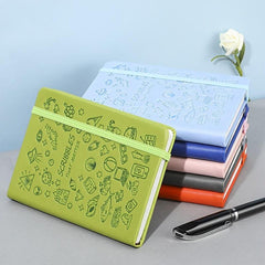 A6 Hardcover Pocket Notebook Ruled 200 Pages