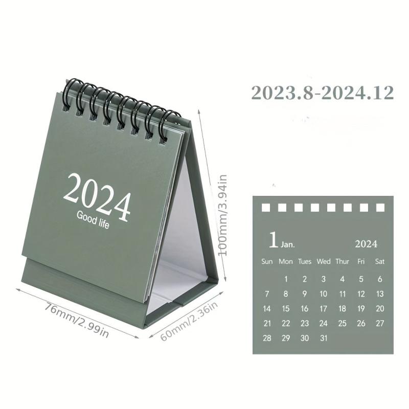 Minimalist Mini Calendar Morandi Desktop Decoration