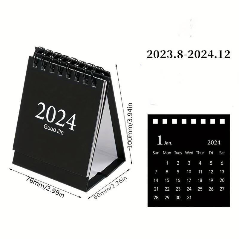 Minimalist Mini Calendar Morandi Desktop Decoration