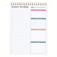 52-sheets To Do List Notepad Daily Planner Tear Off Notebook