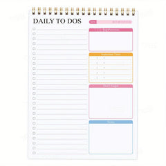 52-sheets To Do List Notepad Daily Planner Tear Off Notebook
