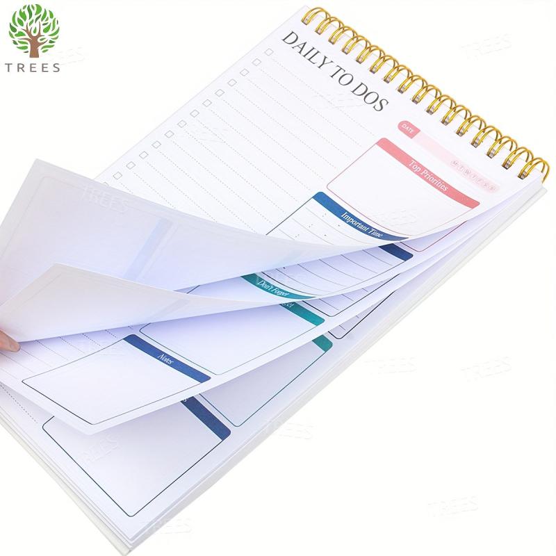 52-sheets To Do List Notepad Daily Planner Tear Off Notebook
