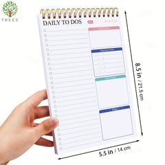 52-sheets To Do List Notepad Daily Planner Tear Off Notebook