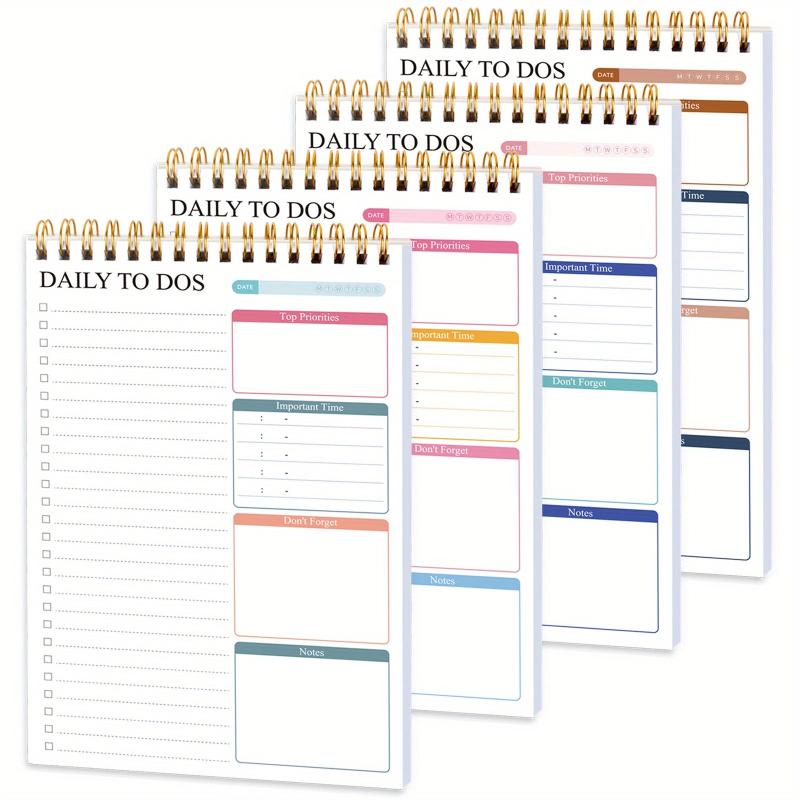 52-sheets To Do List Notepad Daily Planner Tear Off Notebook