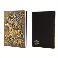 3D Relief Notebook Retro Elk Style A5 100 Sheets