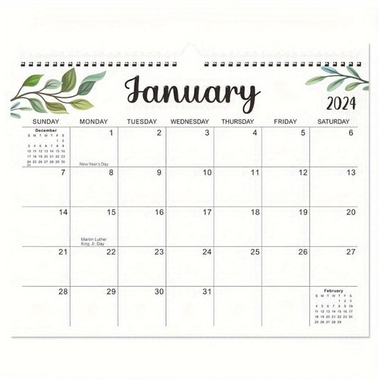 2023 Wall Calendar Jan-Jun 38x29 Thick Paper