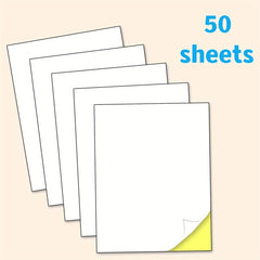 50sheets A4 Sticker Paper Matte for Laser & Inkjet Printing