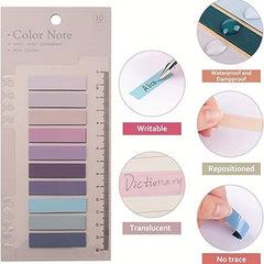 600 Sheets Sticky Notes Set With Ruler For Index Tabs Page Markers