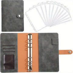 YMX Budget Book With Card Holder A6 Size