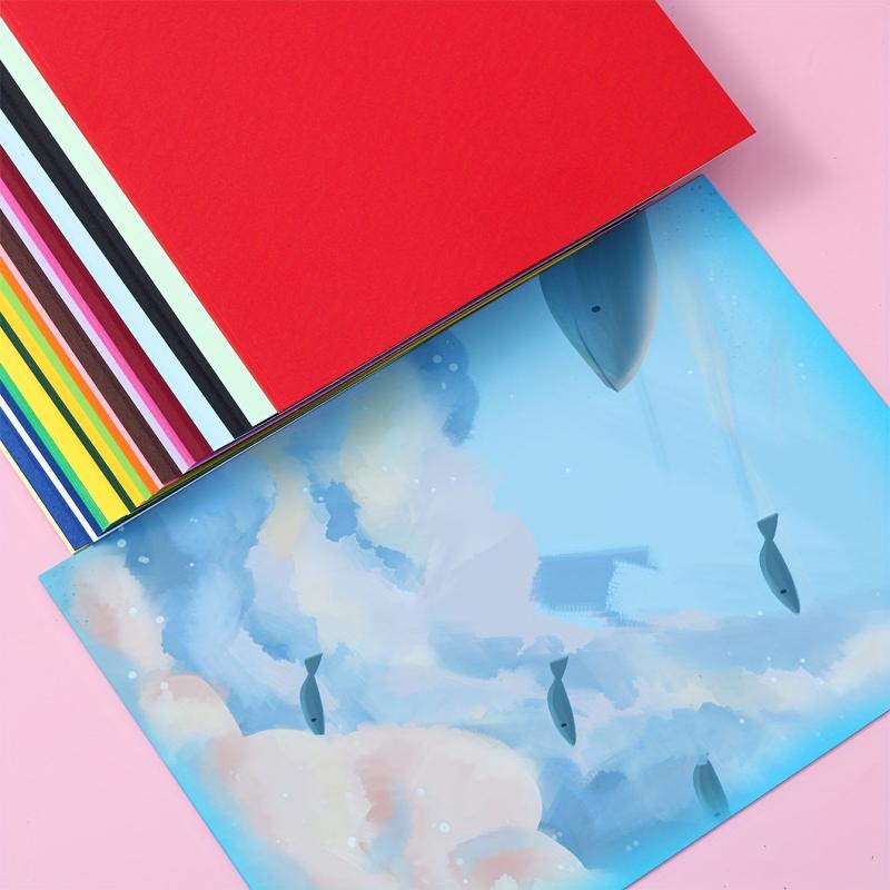 230gms Puree Manual DIY Painting A4 Cardboard 100 Sets