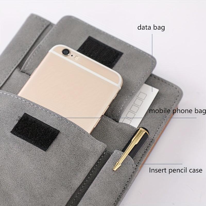 Functional Pocket Notebook Business Diary Office Meeting Record Book