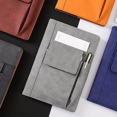 Functional Pocket Notebook Business Diary Office Meeting Record Book