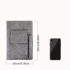 Functional Pocket Notebook Business Diary Office Meeting Record Book