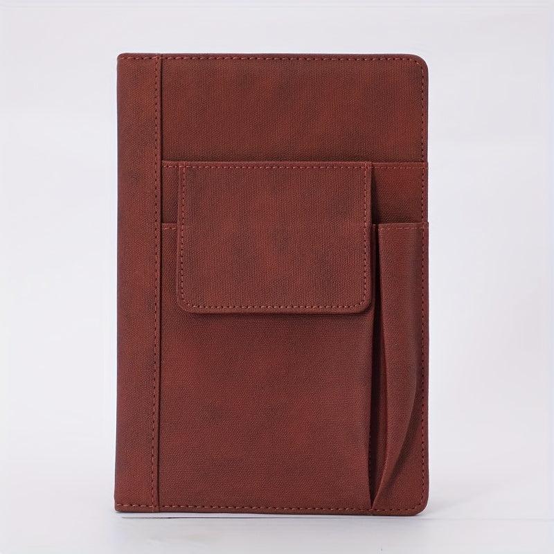 Functional Pocket Notebook Business Diary Office Meeting Record Book