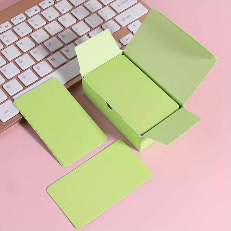 90pcs Office Supplies Set Desk Accessories Students DIY Business Cards