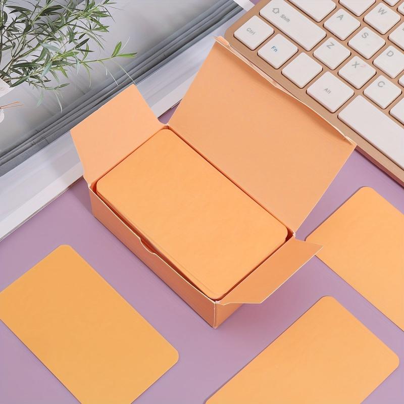 90pcs Office Supplies Set Desk Accessories Students DIY Business Cards