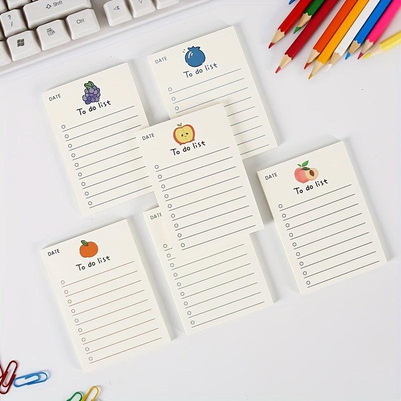 1pc To Do List Planner Memo Book Non sticky Planner Notepad