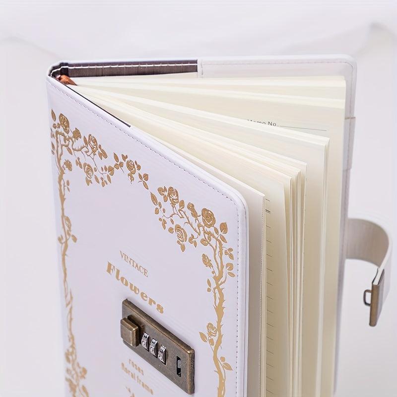 A5 Lockable Notebook for Boys - Retro Password Journal