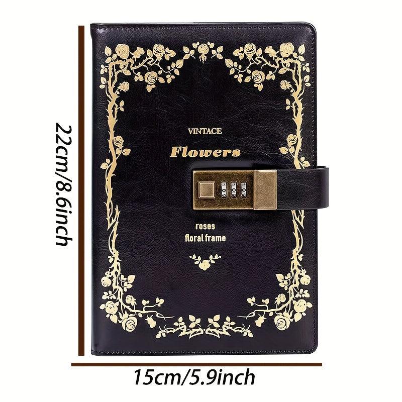 A5 Lockable Notebook for Boys - Retro Password Journal
