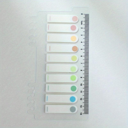 200 Sheets Sticky Notes Memo Pad Notes Index Transparent Post Stickers