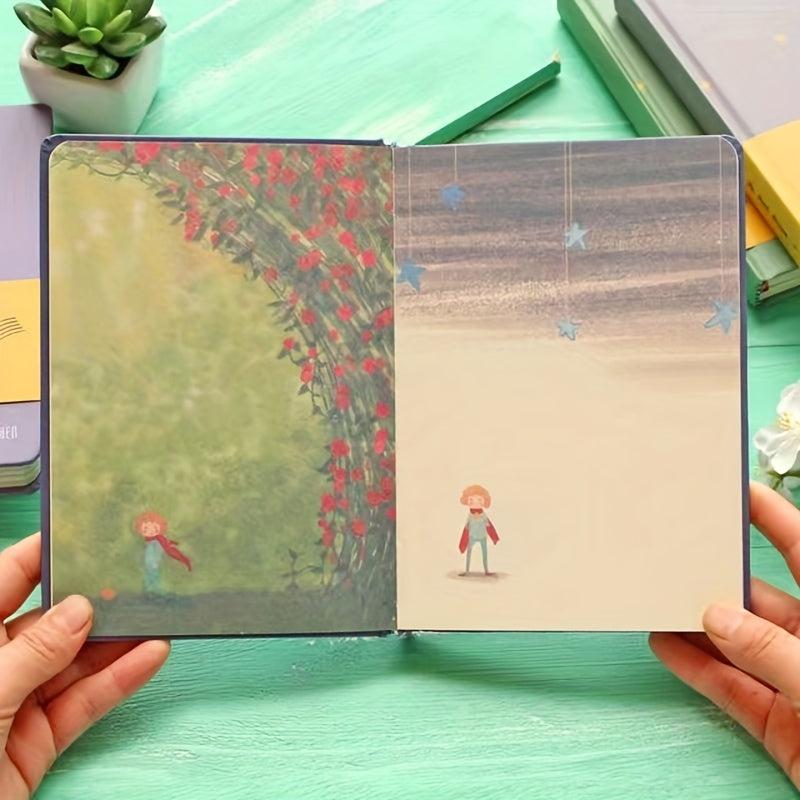 Colorful A5 Size Illustration Notebook for Students
