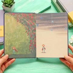 Colorful A5 Size Illustration Notebook for Students