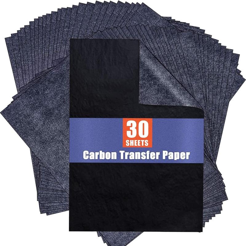 Graphite Transfer Paper 30pcs Tracing Drawing Patterns On Wood Fabric Lettering