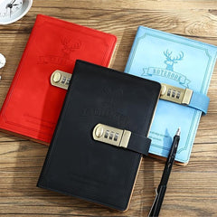Deer Pattern Password Notebook Elk Style