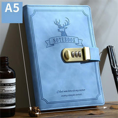Deer Pattern Password Notebook Elk Style