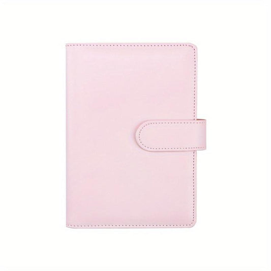Stylish A6 PU Leather Macaroon Planner Binder - 6 Hole - Magnetic Clasp