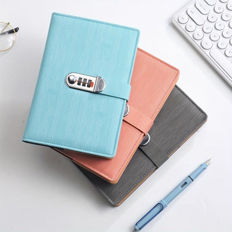 A5 Travel Lock Diary Student Notebook